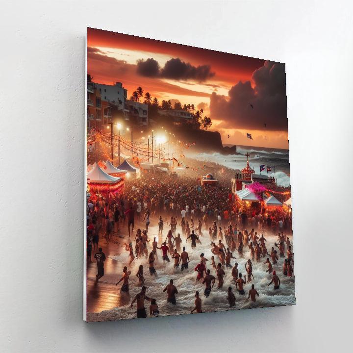 Día De San Juan - San Juan, Puerto Rico Paint By Number