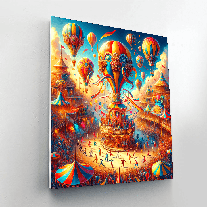 Carnival Of Colors Extravaganza Paint By Number