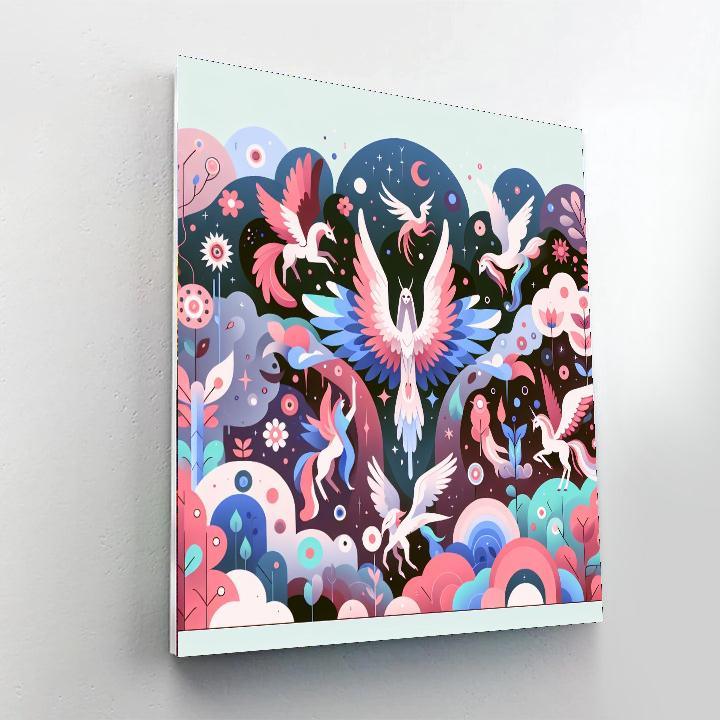 Fabulous Fairy Kingdom Number Painting