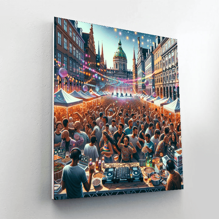 Copenhagen Distortion Festival - Denmark Numbered Painting Kits