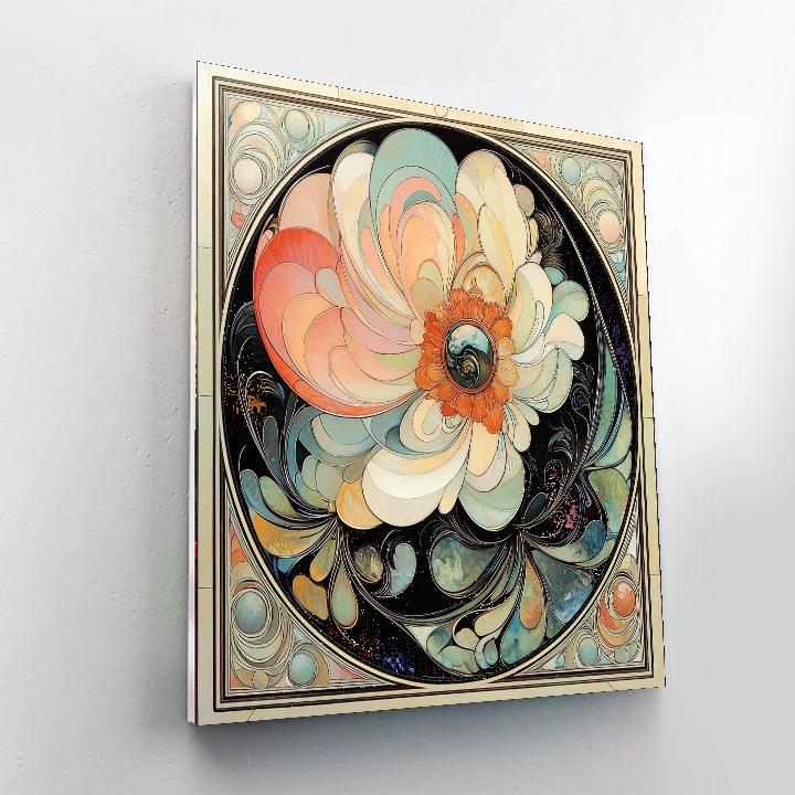 Alphonse Mucha Inspired Artistic Abstractions  Paint By Numbers Kits