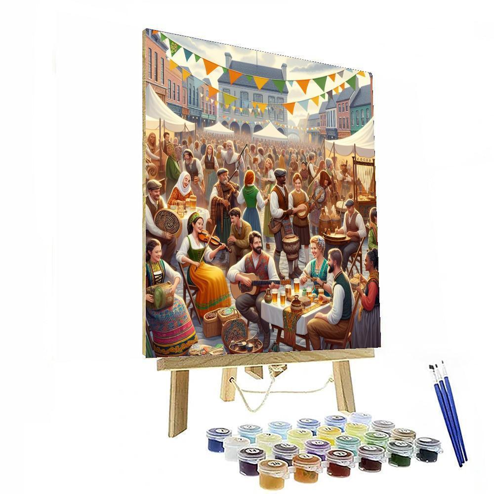 Celtic Heritage Festival - Ireland Paint By Color