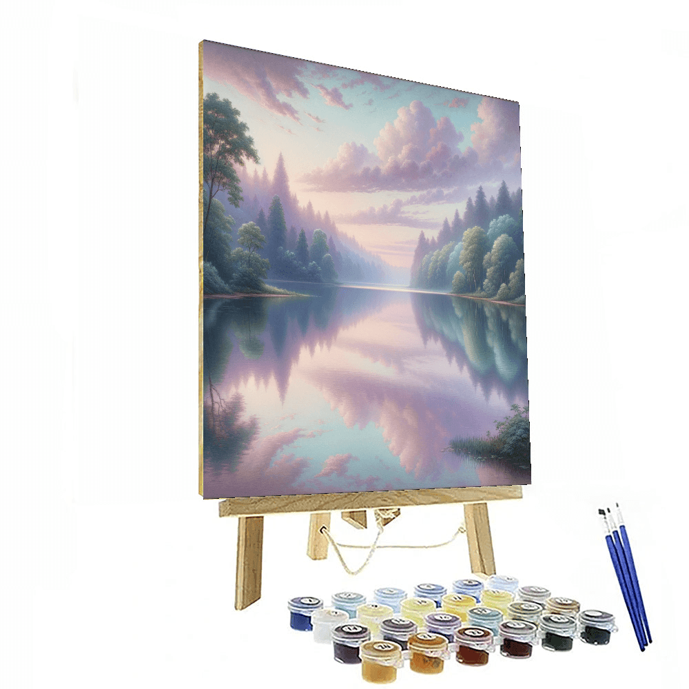 Mystic Lake Painting By Numbers Kit