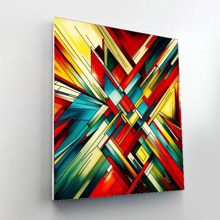 Artistic Abstract Journey Numbered Painting Kits