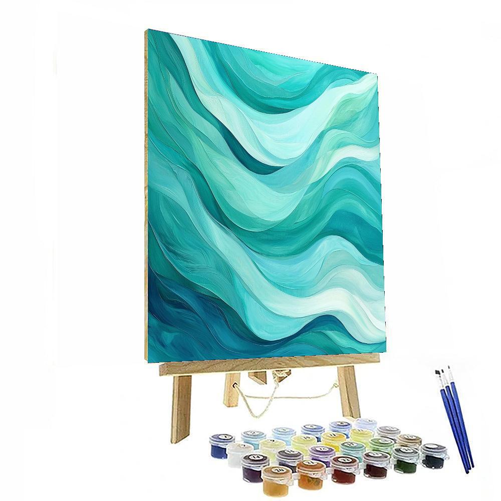 Michelangelo Inspired The Grace Of Waves  Paint By Color