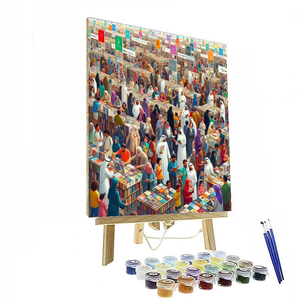 Kuwait International Book Fair - Kuwait Paint By Color