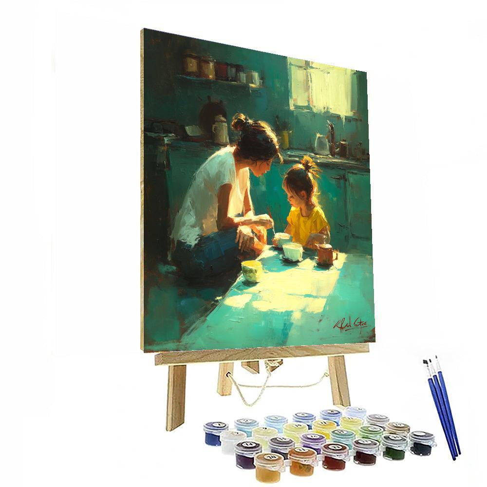 Serene Beginnings DIY Paint By Numbers