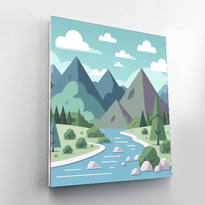 Rocky Mountain Paint By Numbers