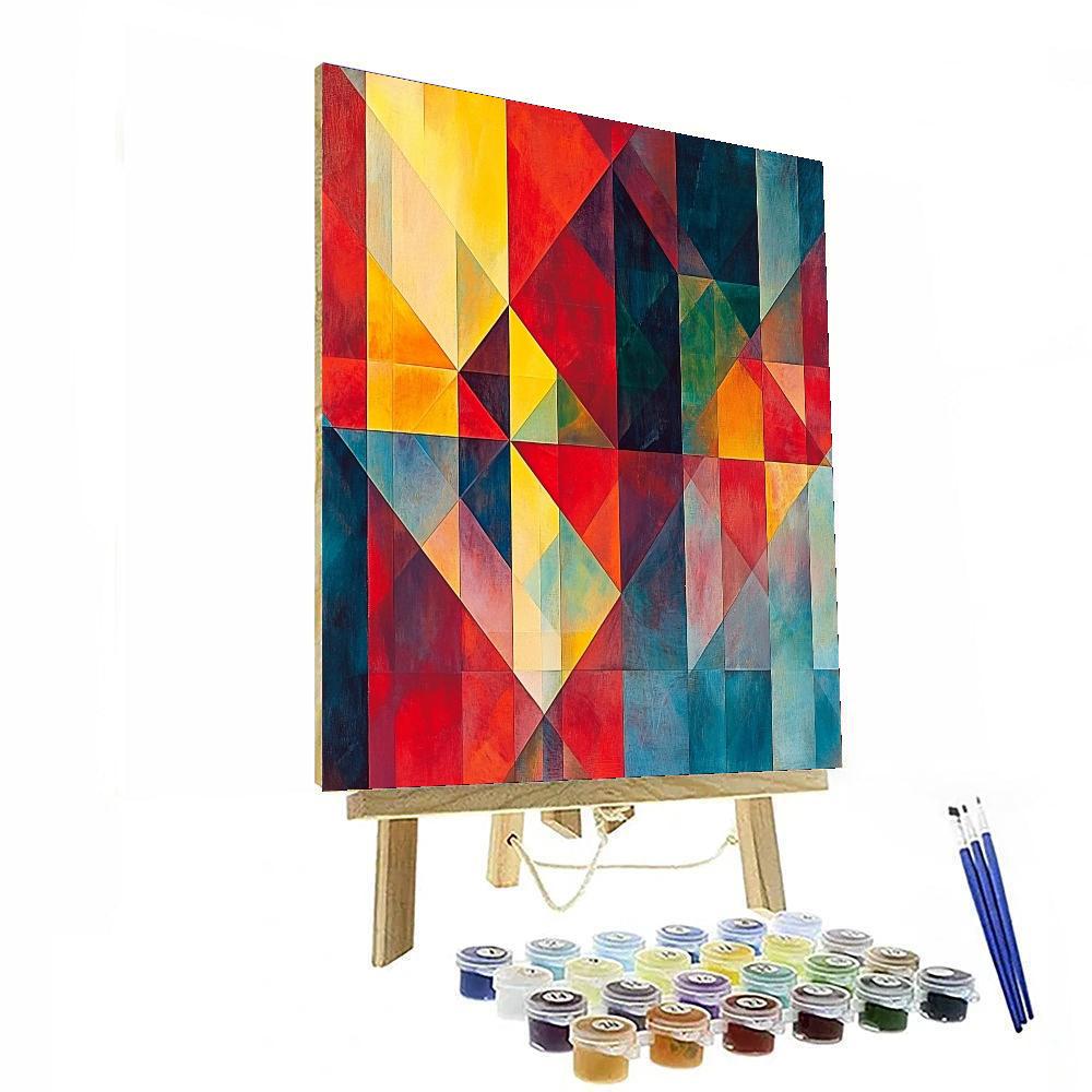 Paul Cézanne Inspired Vibrant Solitude  Paint By Numbers Kits