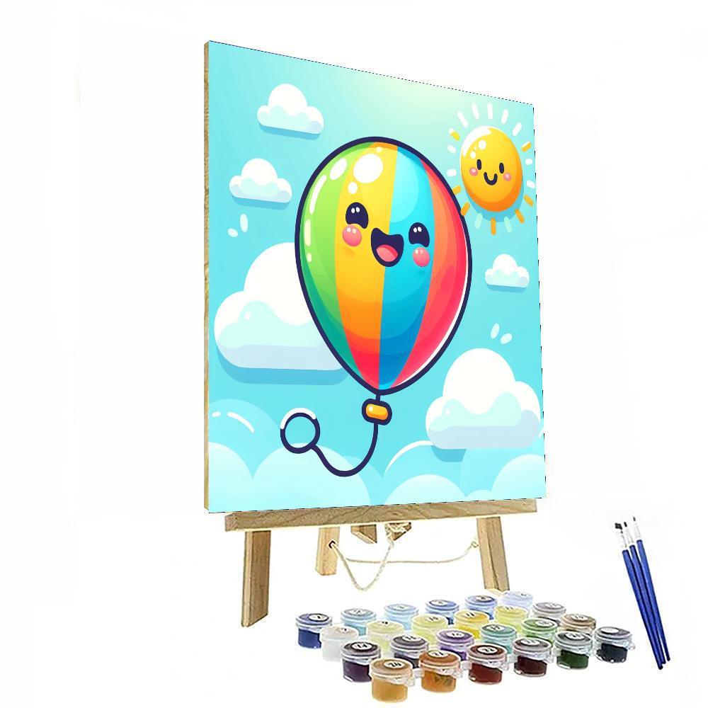 Gigantic Balloon Painting Number Kit