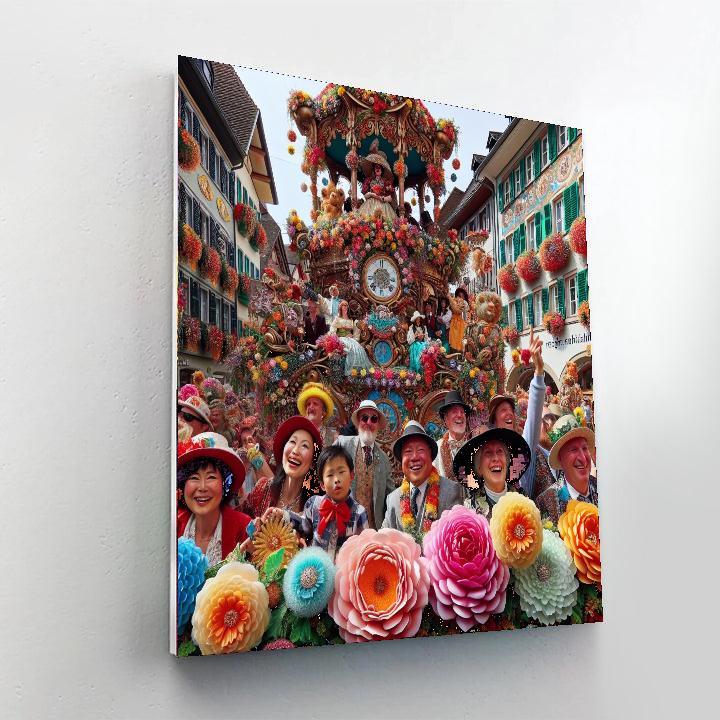 Carnival Of Blumen - Wangen Im Allgäu, Germany Paint By Number