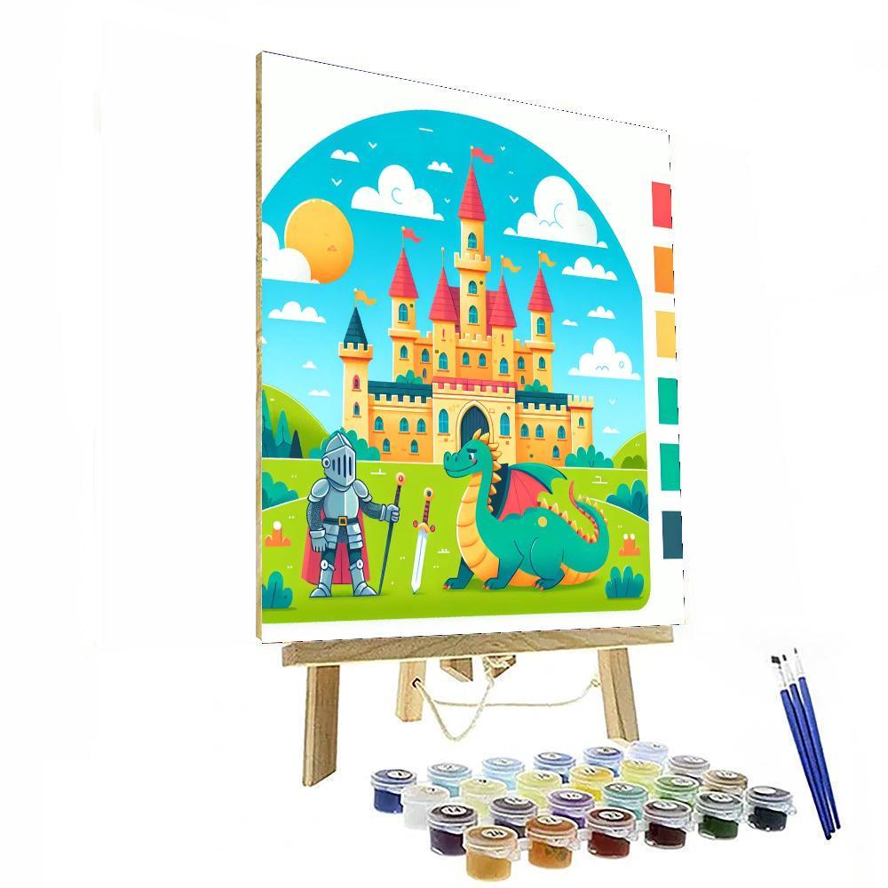 Fantasy Kingdoms Numbered Painting Kits