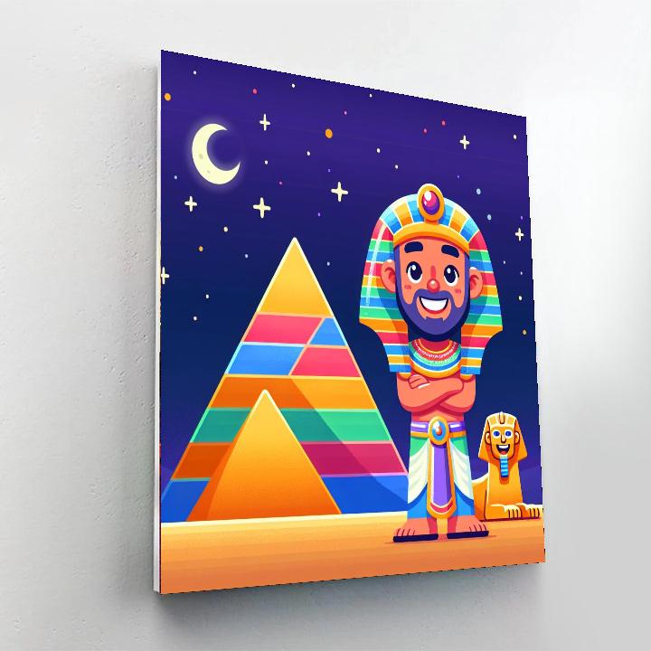 Exciting Explorations Of Ancient Egypt Paint By Numbers