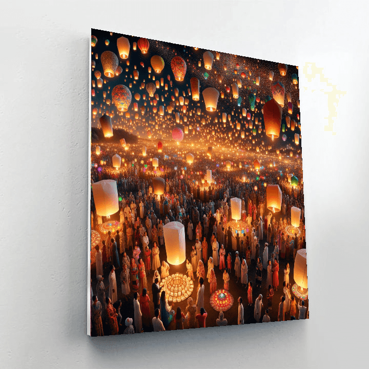 Taiwan Lantern Festival - Taiwan Paint By Numbers Kits