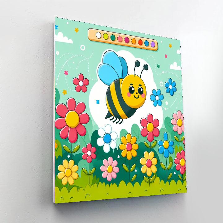 Curious Bee Paint By Color