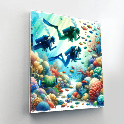 Ocean Treasure Hunt Paint By Color