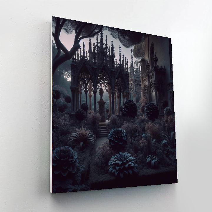 Gothic Garden Enigma Numbered Painting Kits