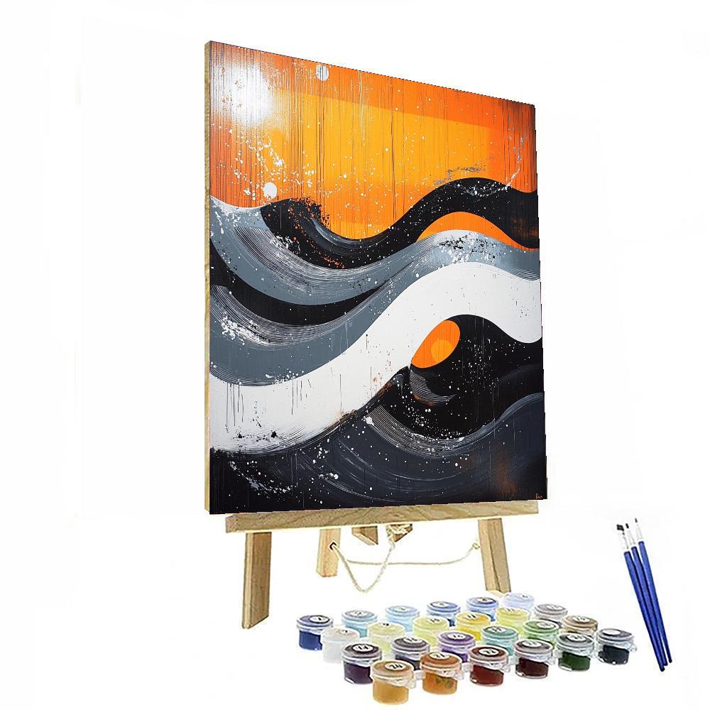 Banksy Inspired Echoes Of Change  Number Painting