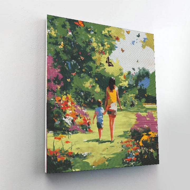 Mom's Butterfly Garden Paint By Numbers Kits