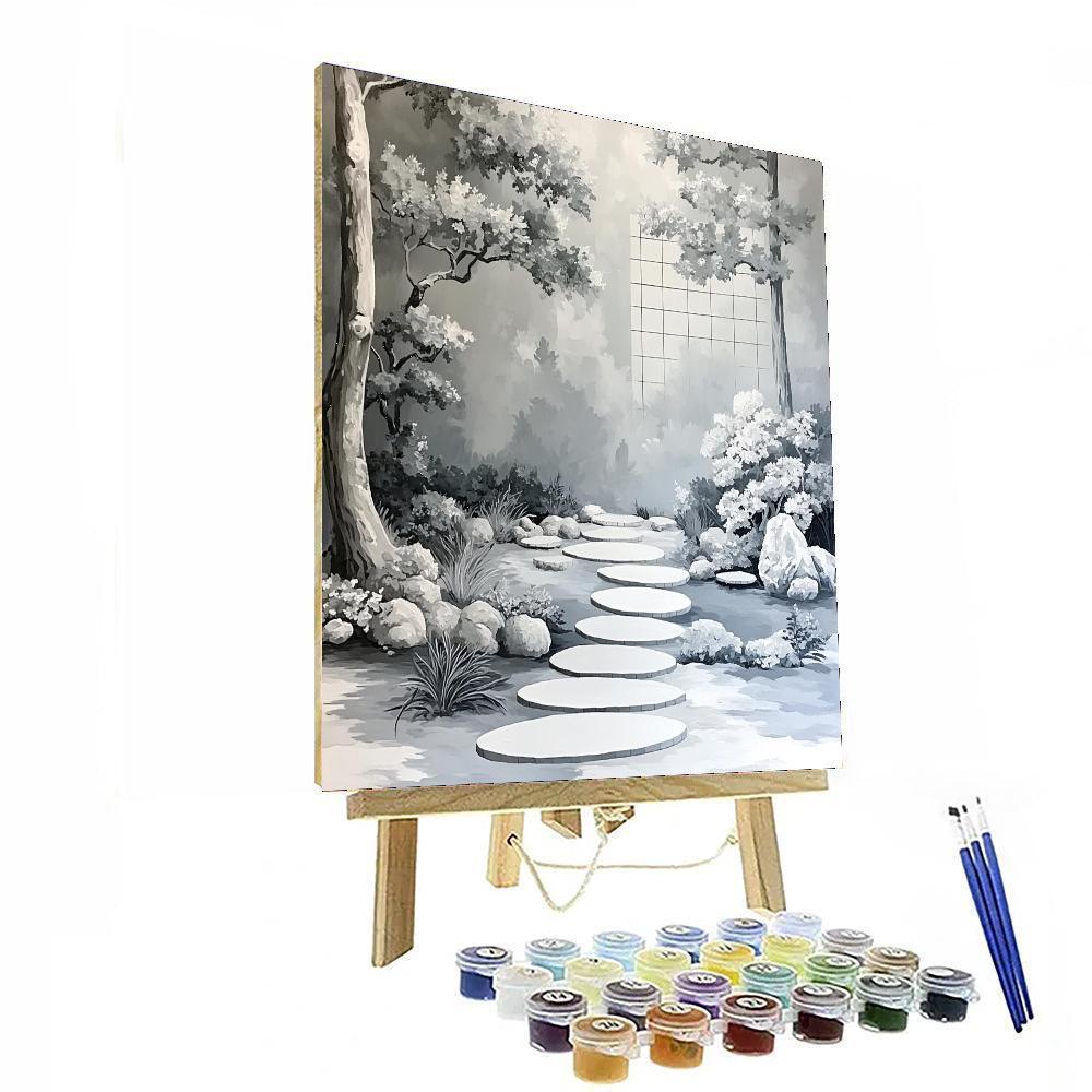 Agnes Martin Inspired Tranquil Zen Meditation  Paint By Numbers Kits