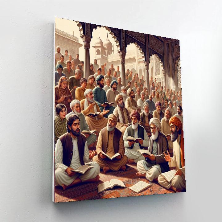 Alfaaz Ka Jashn - Lucknow, India Numbered Painting Kits