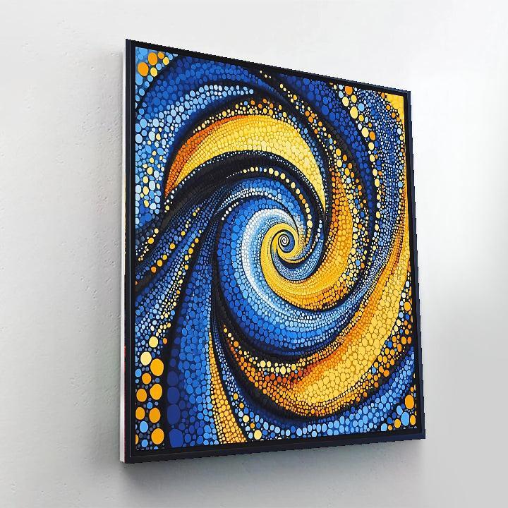 Yayoi Kusama Inspired Endless Echoes  Paint By Numbers Kits