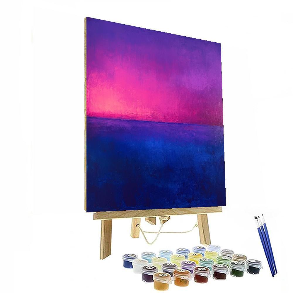 Mark Rothko Inspired Cosmic Vibration  Paint By Numbers