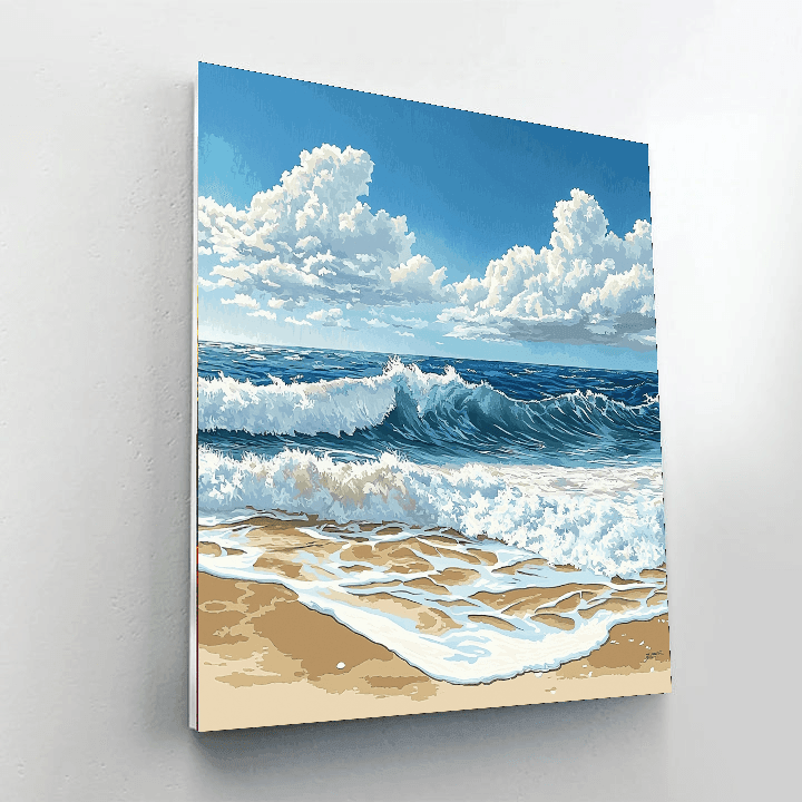 Winslow Homer Inspired Seaside Escape  Paint By Numbers Art