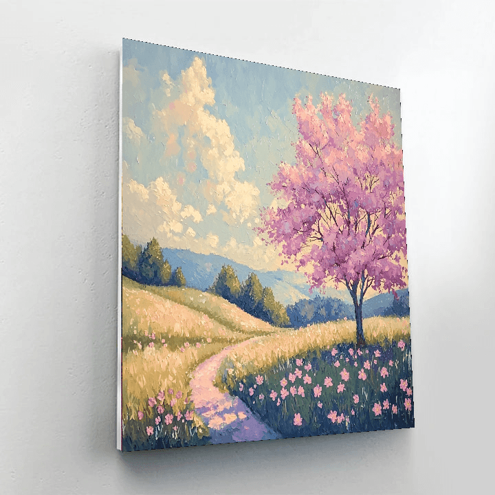 Camille Pissarro Inspired Nature's Awakening  Paint By Numbers