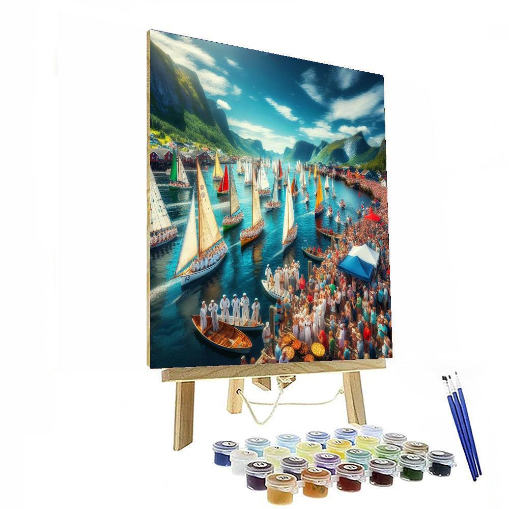 Kieler Woche - Germany Number Painting