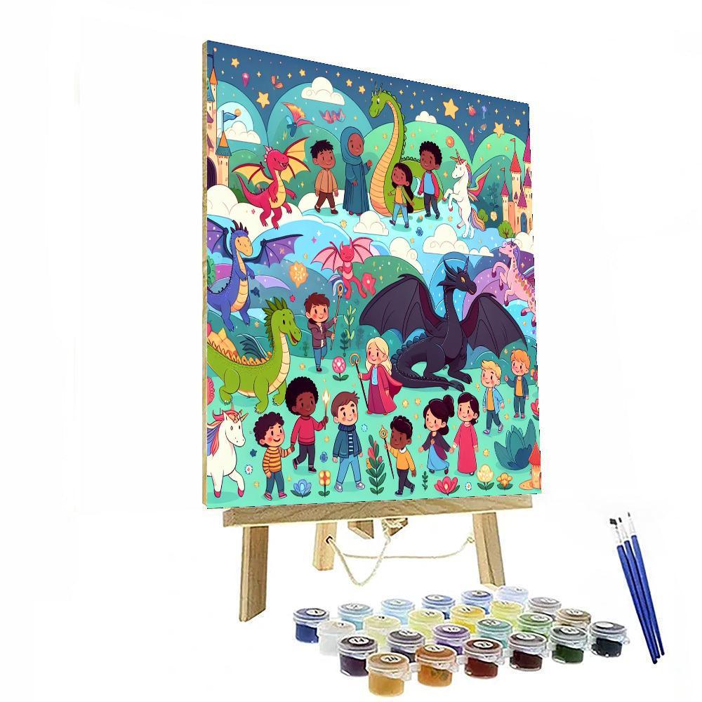 Mythical World Expedition Paint By Numbers