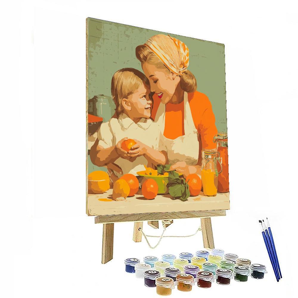 Mom’s Special Recipe Number Painting