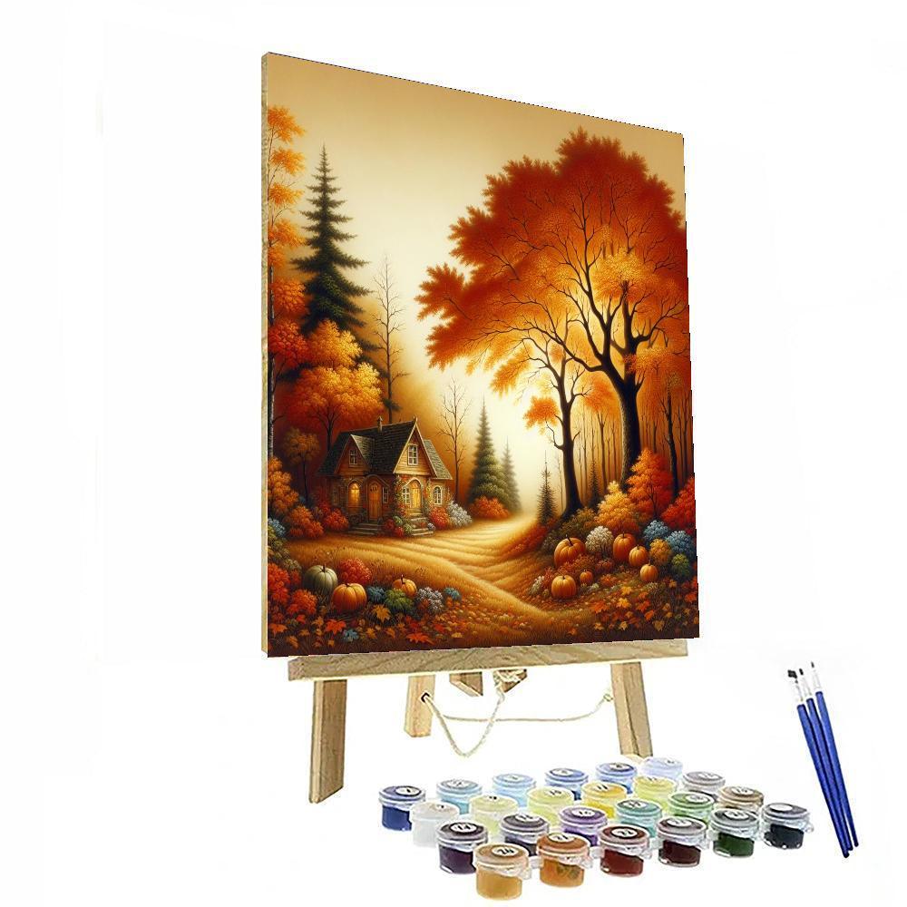 Cozy Autumn Vibes Numbered Painting Kits