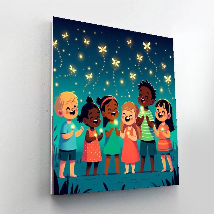 Firefly Night Parade Paint By Color