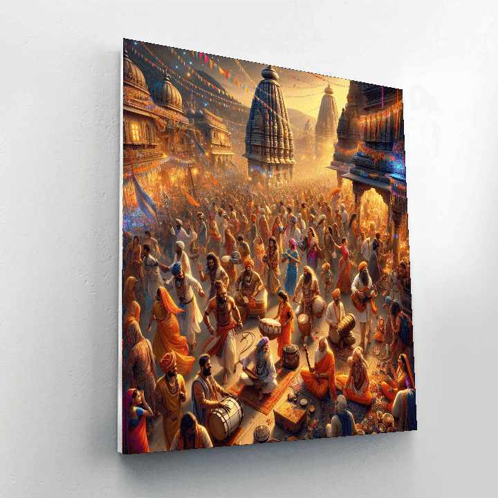 Shivaratri Festival Paint By Numbers Kits