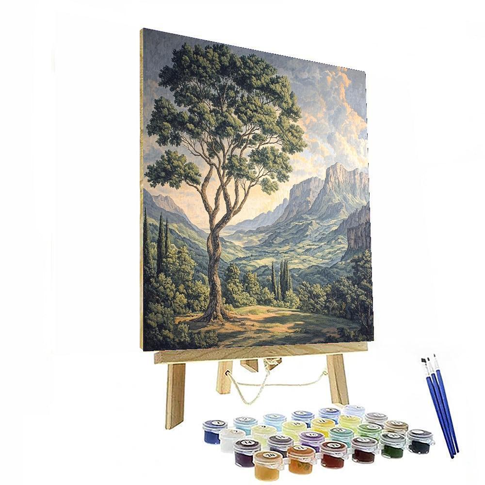 Michelangelo Inspired Majestic Nature  DIY Paint By Numbers