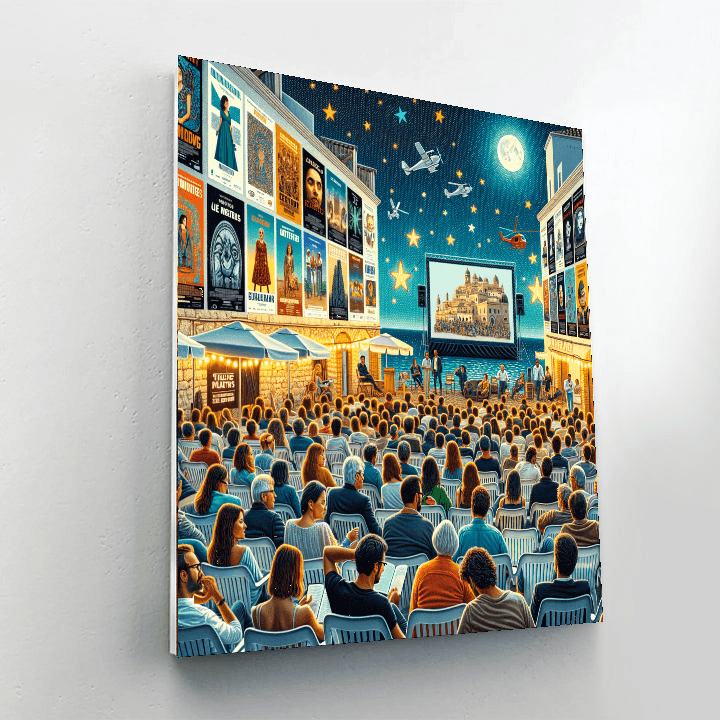 Tunis International Film Festival Painting By Numbers Kit