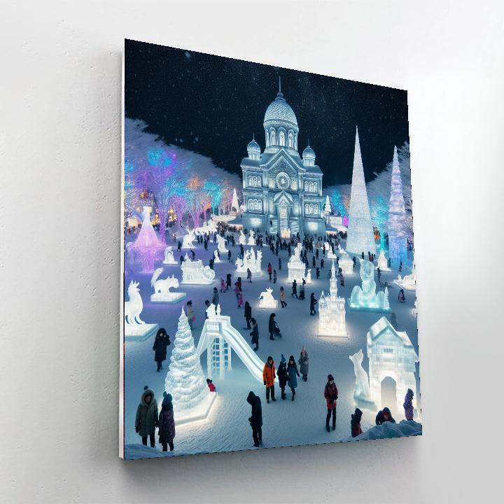 Yuki Matsuri - Sapporo, Japan DIY Paint By Numbers