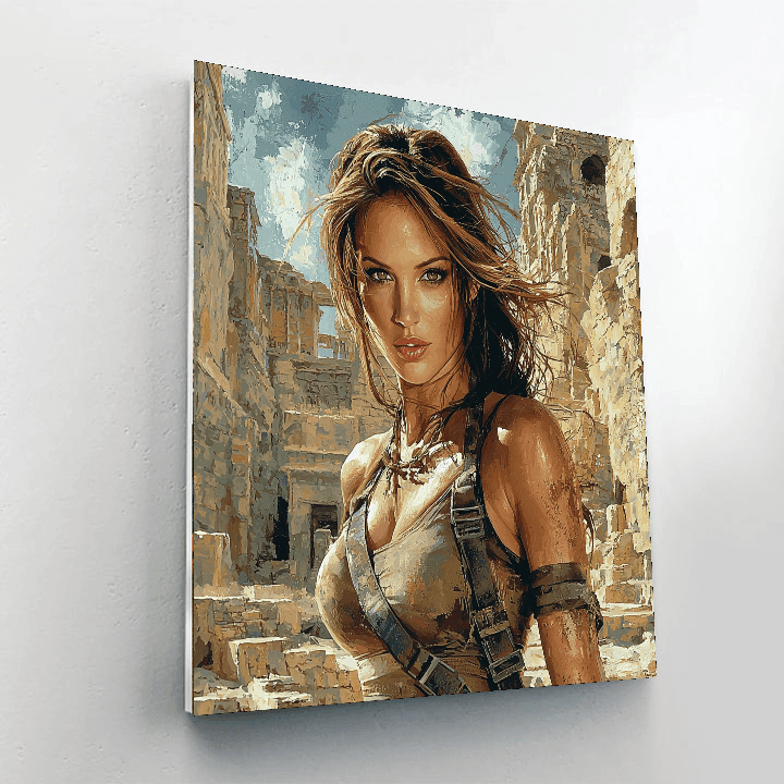 Angelina Jolie: The Adventurous Artisan Paint By Numbers