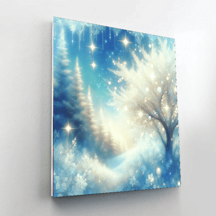 Fairytale Winter Wonderland Painting Number Kit