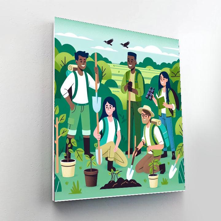 Eco-explorers Adventure Paint By Color