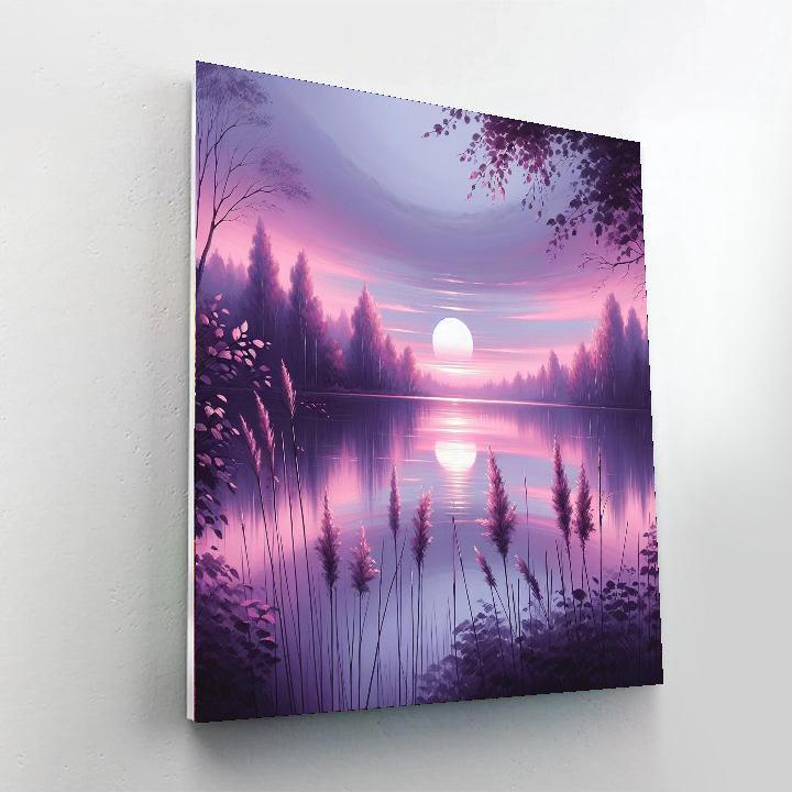 Twilight Tranquility View Paint By Numbers Art