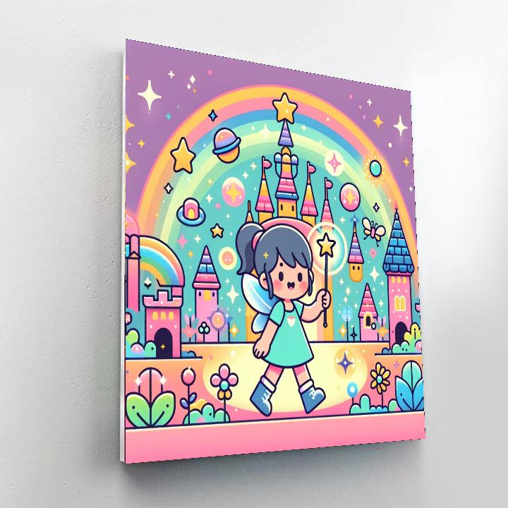 Fairy Kingdom Expedition Painting Number Kit
