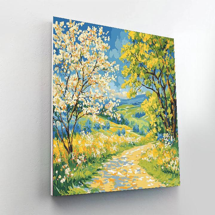 Vincent Van Gogh Inspired Eternal Springtime  Paint By Numbers