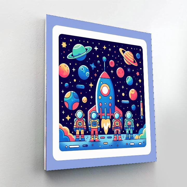 Space Exploration Quest Numbered Painting Kits