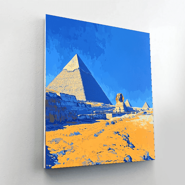 Giza Pyramids Paint By Numbers Kits