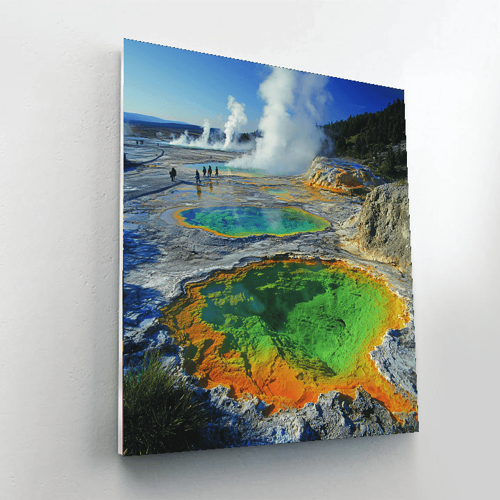 Wai-o-tapu Thermal Wonderland Painting Number Kit