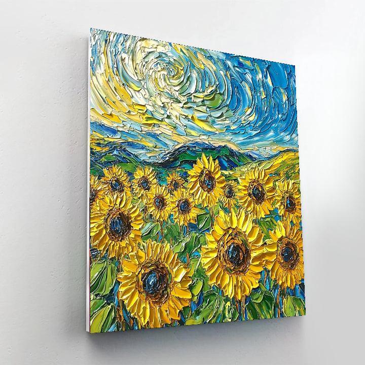 Vincent Van Gogh Inspired Reflections Of Summer  Paint By Color