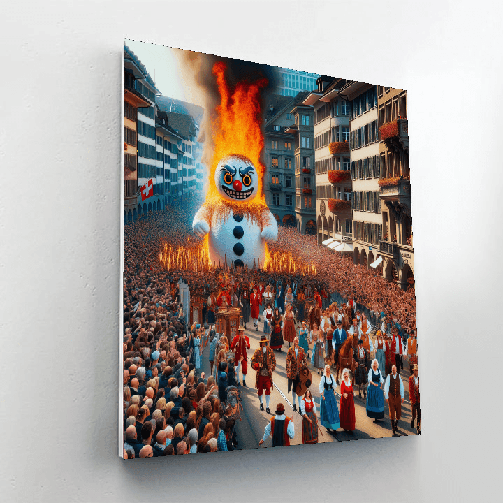 Sechseläuten - Switzerland DIY Paint By Numbers