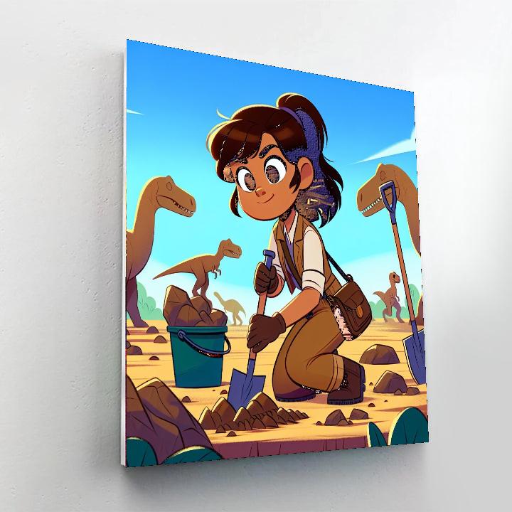 Fossil Finders Paint By Number